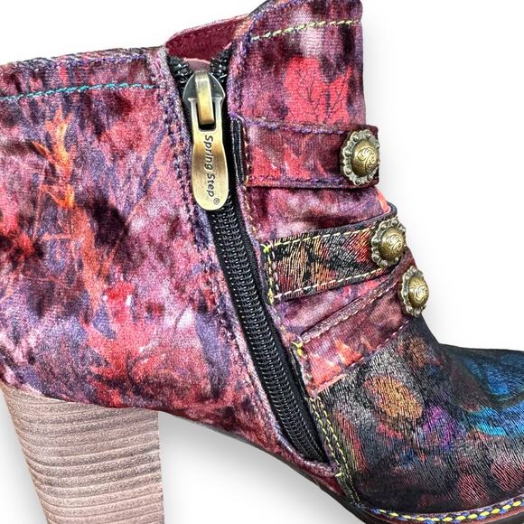 L'Artiste Laura Vita by Spring Step Nakisha Ankle Boots Size EU 35 | US 5.5 - Picture 8 of 12